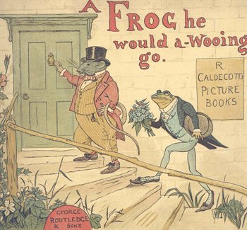 frog going wooing