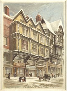 A snowy Chester scene