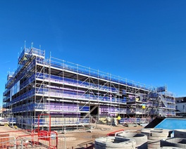 Chester constuction site in September 2025