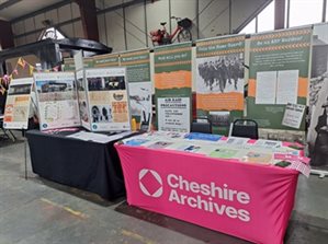 Crewe Heritage Open Day display