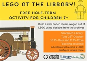 Lego library event poster 2