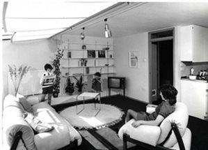 Example living room at New Town development